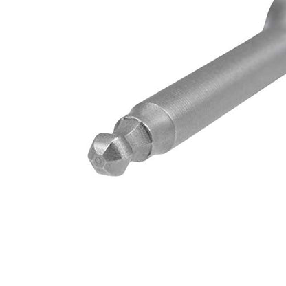 uxcell 3 Pcs H3 (3mm) Ball End Screwdriver Bits, S2 Steel Magnetic 2.6 Inch Long Drill Bit with 1/4 Inch Hex Shank - style: H3
