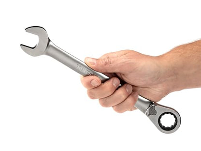 TEKTON 21 mm Reversible 12-Point Ratcheting Combination Wrench | WRC23421 - size: 21 mm, style: Metric