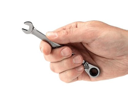 TEKTON 8 mm Reversible 12-Point Ratcheting Combination Wrench | WRC23408 - size: 8 mm, style: Metric