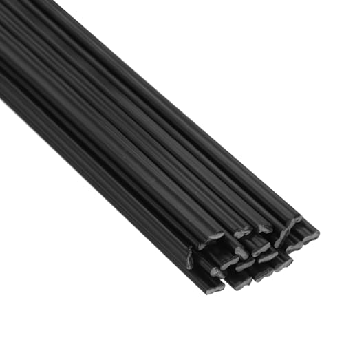 Plastic Welding Rods, Welder Rod High-Strength Waterproof Fit for Repairing Plastic - color: Black