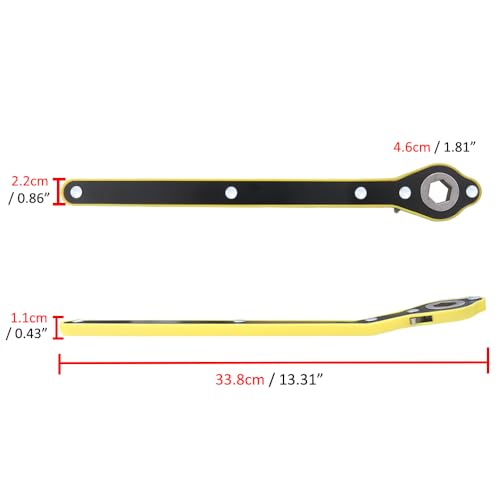 Scissor Jack Kit 4409 lbs 2 Ton Car Lift Quick Jack (Ratchet Wrench) | Heavy Duty Scissor Jack for Car Universal Portable Jack Stand Tire Change Kit Bag for Auto Suv Mpv Truck