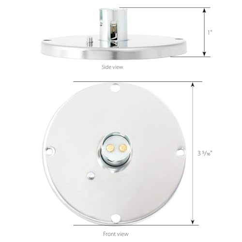 GG Grand General 79777 Stainless Steel #1157 Bulb Holder for GG Watermelon Glass Lens Kit with 2 Wire & Wire Plug - style: 1157 Bulb Base