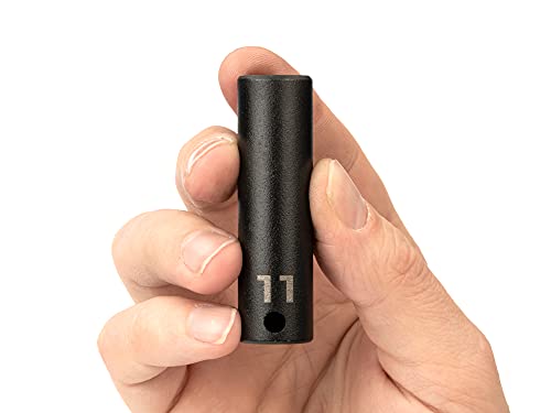 TEKTON 3/8 Inch Drive x 11 mm Deep 6-Point Impact Socket | SID13111 - size: 11 mm, style: Deep