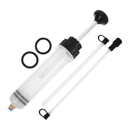 Ipetboom Manual Oil Fluid Extractor Pump 200cc with Design for Automotive Brake and Engine Oil Transfer, Vacuum Fluid Transfer Tool for Car Maintenance and Fuel Suction