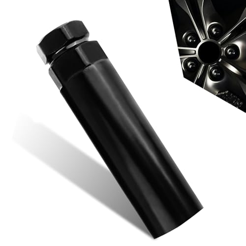 Large 6 Spline Lug Nut Socket, Fuel Rim Lug Nut Lock Removal, Wheel Lock Key Replacement for Aftermarket 6 Spline Lug Nut, for 21 mm (13/16 Inch) & 22 mm (7/8 Inch) Hex Socket Wrench - size: Large 6 Spline