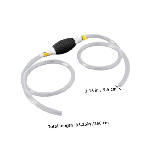 2.5m Automotive Tool Gas Siphon Pump for Water Liquid Sucker Gas Tank Siphon Pump Kit Compact Design