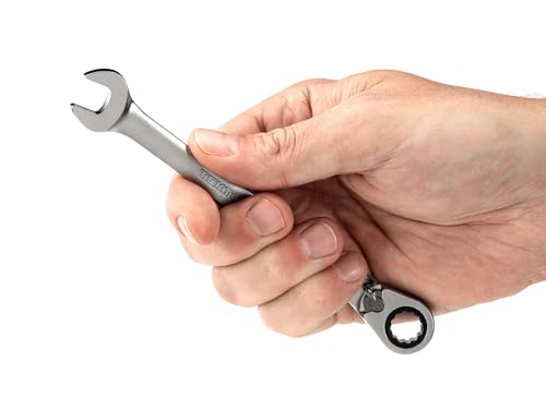 TEKTON 10 mm Reversible 12-Point Ratcheting Combination Wrench | WRC23410 - size: 10 mm, style: Metric