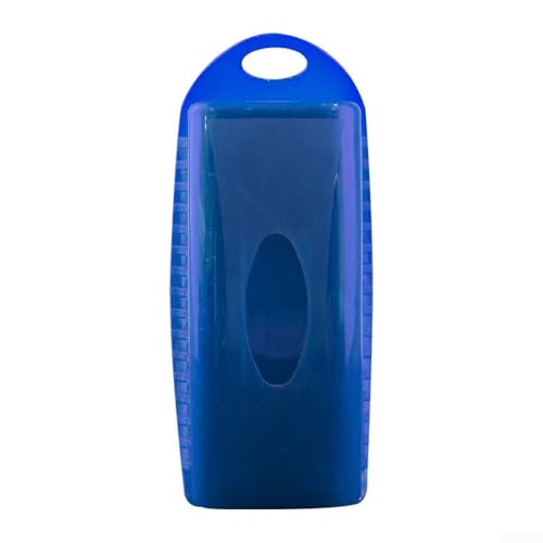 Wheel Brush with Cap for Car Detailing, Soft Polyester Cotton Rim Cleaner for Brake Dust, Yellow(Blue)
