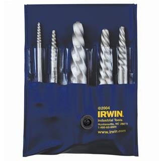 Irwin Hanson AHN-53545 Spiral Flute Screw Extractors