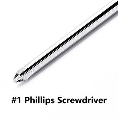 Phillips 10 Inch Long Screwdriver #2 Magnetic Tip Cross Head Screwdriver - size: 10 Inch #2