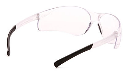 Pyramex Ztek Safety Glasses ANSI Z87+ - color: Clear Frame/Clear Lens, size: One Size (Single)