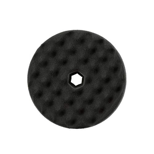 3M Perfect-it Foam Hook & Loop Polishing Pad, 3285, 6 in, Black, Buffing Pad, Eliminates Swirl Marks, For Automotive Polishing - size: 6 inch/Hook & Loop