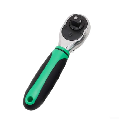 72-Tooth Drive Ratchet Wrench for Socket Set, Reversible Chrome Vanadium Steel Socket Wrench for Auto Repair, Quick-Release Ergonomic Hand Tool(12.7mm) - color: 12.7mm