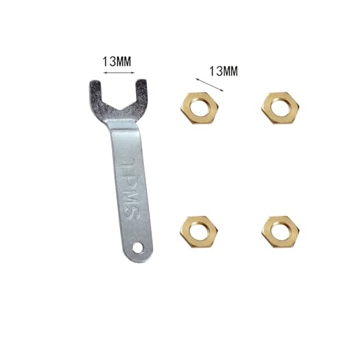 TPMS Service Pack Set with Nut Mounting Wrench Anti-Thief Nuts Tool Repair Kit for Tire Pressure Monitoring System External Sensors Tire Pressure Monitor TPMS Sensor