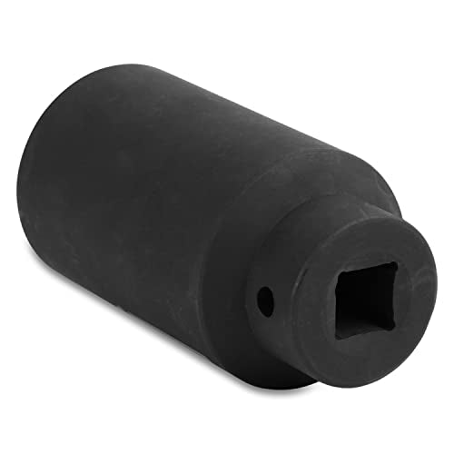 OEMTOOLS 25153 1/2 Inch Drive 35mm Axle Nut Socket, 6 Point Design Ensures Superior Grip, Professional Quality for Automotive Repair, Durable Socket Wrench for Mechanics | CR-MO 35mm Impact Socket, Black Oxide Finish to Resist Rust, 6 Pt. 35mm Socket, Use