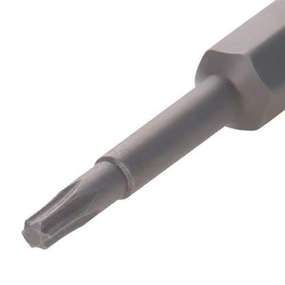 Utoolmart Torx Screwdriver Bits, T10 Magnetic Torx Head Screw Driver Bit, with 1/4 Inch Hex Shank, 50mm Length S2 Steel Screw Driver Kit Tools, for Repair Work, 10 Pcs - size: T10