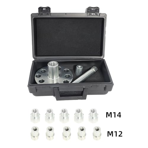 DPTOOL 205-857 Half Shaft Remover Tool Kit Wheel HUB Axle Puller Set with M12 M14 Applicant Compatible with Land Rover - size: Half Shaft Puller
