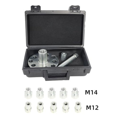 DPTOOL 205-857 Half Shaft Remover Tool Kit Wheel HUB Axle Puller Set with M12 M14 Applicant Compatible with Land Rover - size: Half Shaft Puller