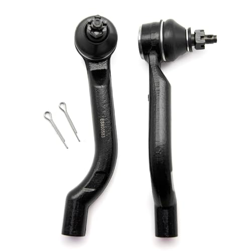 2PCS Front Outer Tie Rod Ends Kit for Nissan Rogue 2008-2013 2.5L | For Nissan Rogue Select 2014-2015 L4 2.5L, OE ES800582 ES800583, Front Left Driver and Right Passenger Side