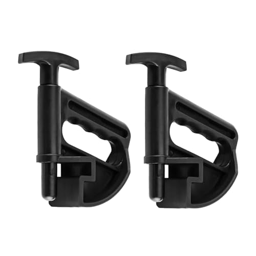 2PCS Car Tire Changer Tool, Heavy-Duty Vehicle Tyre Drop Center Tool Rim Pry Bead Clamp, Automotive Manual Wheel Bead Breaker Changing Helper, Universal for Most Vehicles - size: 6.1"