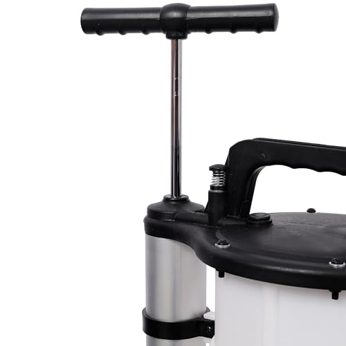 9L Manual Oil Extractor Pump - Oil Changer Vacuum Fluid Evacuator Extractor with 4 Tubes for Automotive Cars Boats Fluids Vacuum Evacuation