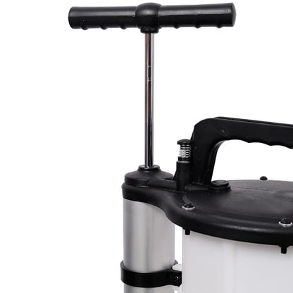 9L Manual Oil Extractor Pump - Oil Changer Vacuum Fluid Evacuator Extractor with 4 Tubes for Automotive Cars Boats Fluids Vacuum Evacuation