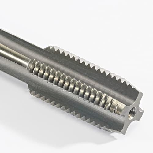 M16 x 1.0 Metric Tap and Die Set, M16 X 1.0mm HSS Machine Thread Tap and M16 X 1mm Alloy Tool Steel Round Thread Die Right Hand - size: M16x1mm