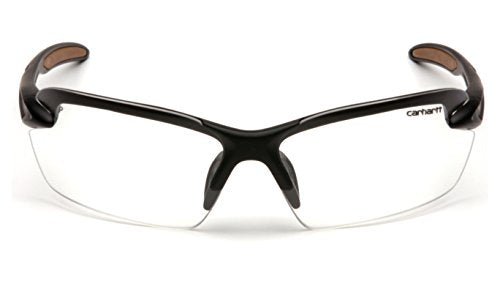 Carhartt unisex-adult Spokane - color: Clear Lens/ Black Frame With Capture Clam Packaging