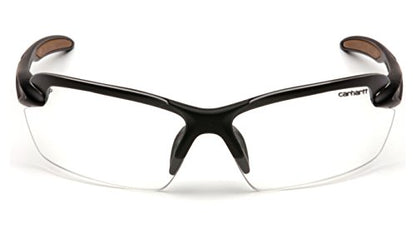 Carhartt unisex-adult Spokane - color: Clear Lens/ Black Frame With Capture Clam Packaging