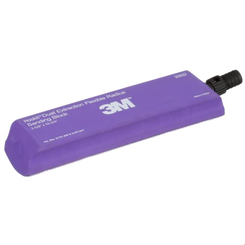 3M™ Hookit™ Dust Extraction Flexible Radius Sanding Block 35832, 273 mm x 66 mm - size: 273 mm x 66 mm, style: Curved