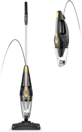 Eureka Blaze Stick Vacuum Cleaner, Powerful Suction 3-in-1 Small Handheld Vac with Filter for Hard Floor Lightweight Upright Home Pet Hair, Dark Black - color: Blaze Black