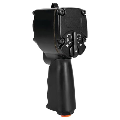 Performance Tool M632 1/2-Inch Drive Super Stubby Air Impact Wrench - Compact, High-Torque, Low Vibration for Tight Spaces & Heavy-Duty Use - size: 1/2 in. Dr. Stubby Air Impact Wr.