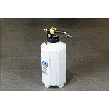Mityvac MV7120 Fluid Extractor Dispenser for Evacuating, Topping-Off, Refilling Reservoirs or Bleeding Hydraulic Brake/Clutch Systems, 5.3 Gallon, 120 PSI, Compressed Air, Vacuum or Positive Pressure - style: MV7120