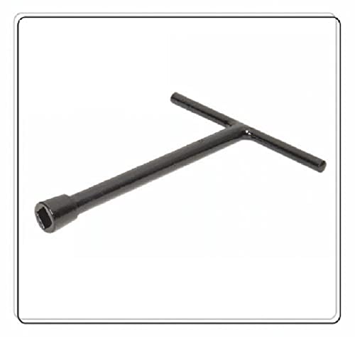 Cylinder Wrench, T-Handle Acetylene Tanks Wrench 3/8” Socket for Commercial Cylinders TW250
