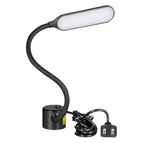 Magnetic LED Work Light with Flexible Gooseneck for Lathe | Multi-Purpose, for Drill Press Workbench Crafting