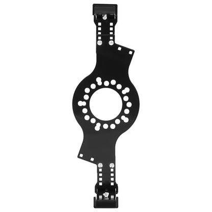 Wheel Fitment Tool Simulator Tire/Rim Size Measuring Mockup Tool | Fit 14 to 22" Wheel Diameters and 7 to 17" Wheel Widths, 5-Lug Wheel Bolt Pattern Steel Powder Coated
