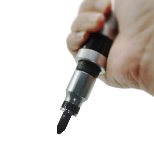 3Pcs JIS Impact Screwdriver Bits and 1Pcs Slotted Impact Bit for Manual Impact Driver, 5/16" Hex Shank, S2 Alloy Steel,36mm Long- Ideal for Japanese Automotive & Motorcycle Repairs (JIS #3x3+SL8) - size: JIS #3x3+SL8