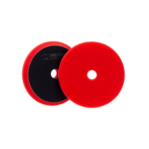 Maxshine 6” Universal Thin Finishing Foam Pad – Professional Detailing Pad for High-Gloss Finishing – Flexible, Washable & Reusable – Hook & Loop Backing - size: 6", style: Finishing