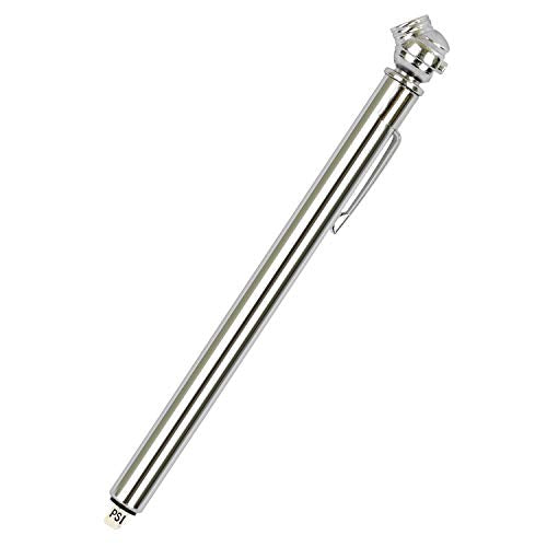 Low Pressure Pencil Tire Gauge 1-20 PSI for Golf Carts, ATV'S and Air Springs