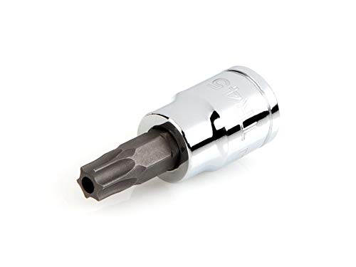 TEKTON 3/8 Inch Drive x TR45 Tamper-Resistant Torx Bit Socket | SHB17245 - size: TR45