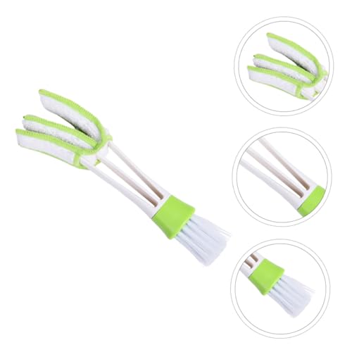 Ciieeo Car Air Vent Detail Brush 3pcs Set Double-Ended Louver Cleaner Duster for Automotive Air Conditioner Vents Interior Crevice Cleaning Tool for Car Dashboard