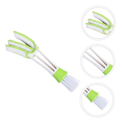 Ciieeo Car Air Vent Detail Brush 3pcs Set Double-Ended Louver Cleaner Duster for Automotive Air Conditioner Vents Interior Crevice Cleaning Tool for Car Dashboard