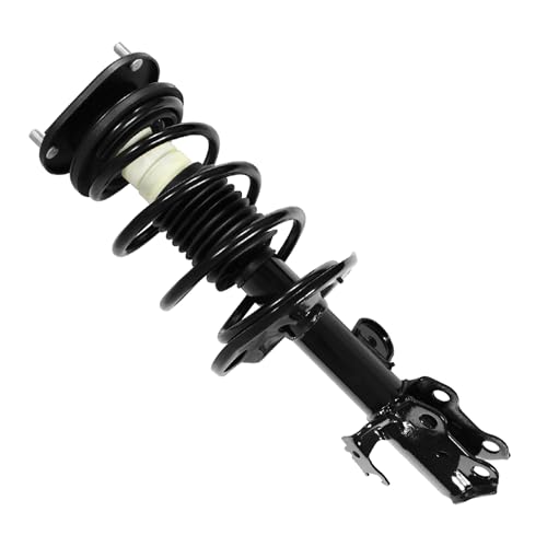 Detroit Axle - 2 Front Struts for 2008 2009 2010 2011 2012 2013 2014 2015 Scion xB, Complete Struts with Coil Spring Shocks Assembly Replacement Suspension Shock - size: 11421_11422/Pair