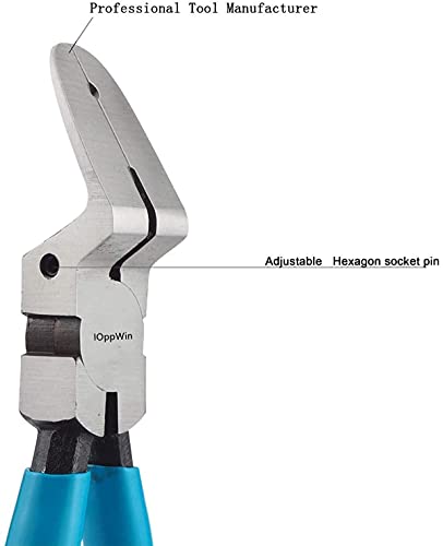 Panel Clip Pliers, Auto Trim Removal Fastener Plier Car Door Panel Clip Tools Plastic Rivets Pry Puller Adjustable Multipurpose Diagonal Cutting Pliers 1 Pcs - color: 2nd Blue
