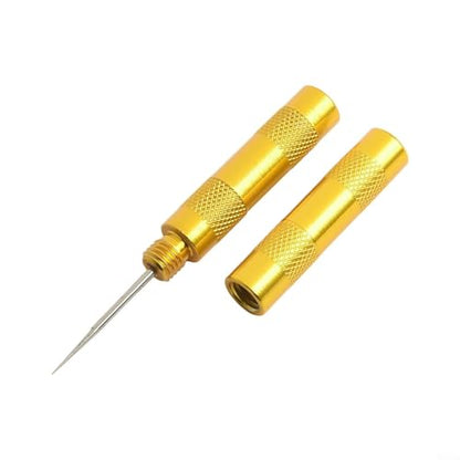 Windshield Washer Nozzle Cleaning Tool Kit with 5 Brush Sizes for Jet Adjustment and Clog Removal, Metal Needle Set to Clean Water Stains and Reposition Sprayers on