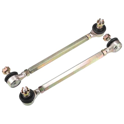 ACROPIX 16cm 6.30" Steering Tie Rod End Tie Rod Link Fit for 50cc 70cc 90cc 110cc 125cc 150cc ATV Quad Four Wheeler with Ball Joint Accessories - Pack of 2 - size: 160mm