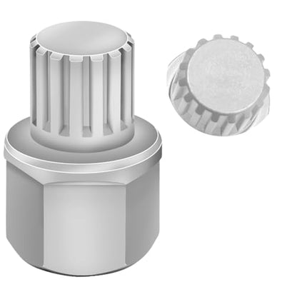 13/16PT Wheel Locking Nut Key for BMW, Anti-Theft Lug Nut Removal | Wheel Lock Nut Socket Adapter, Anti-Theft Screw Remover, Hand Repair Tool, Tyre Fitting, garage - size: 13/16Pt Key