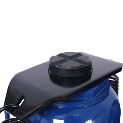 20 Ton Air Hydraulic Bottle Jack, Professional Lifting Jack for Heavy Machinery & Large Trucks, 10.2-19.7 Inch Height Range with Extendable Screw(Blue) - color: Blue, size: 20 Ton