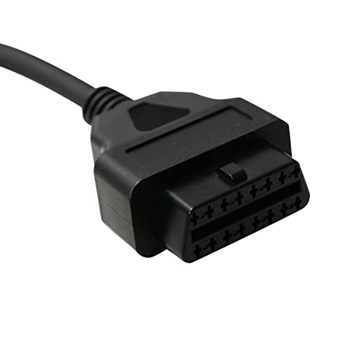 XTPTFABS 16 pin Female to 8 pin CAN EOBD OBD2 Diagnostic Connector Cable | Fit for Polaris ATV Motorcycle Slingshot,Fit for RZR,Ranger,General,Sportsman,ACE & Slingshot with 8 pin diagnostic port