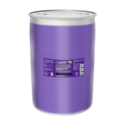 Nanoskin SPEEDY BRITE Pro Grade Wheel & Tire Acid Cleaner, 30 gallons - Chrome & Coated Wheel Safe, Cleaning with Organic Acid | Removes Brake Dust & Road Grime for Auto Detailing, Body Shop Safe - size: 3840 Fl Oz (Pack of 1)